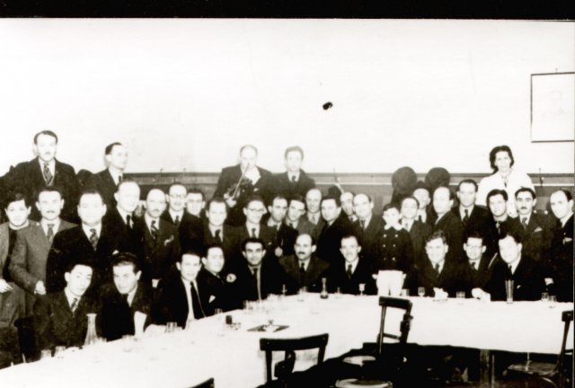 A 108/3-as század bajtársi találkozója a kassai Schalkház hotelben, 1940